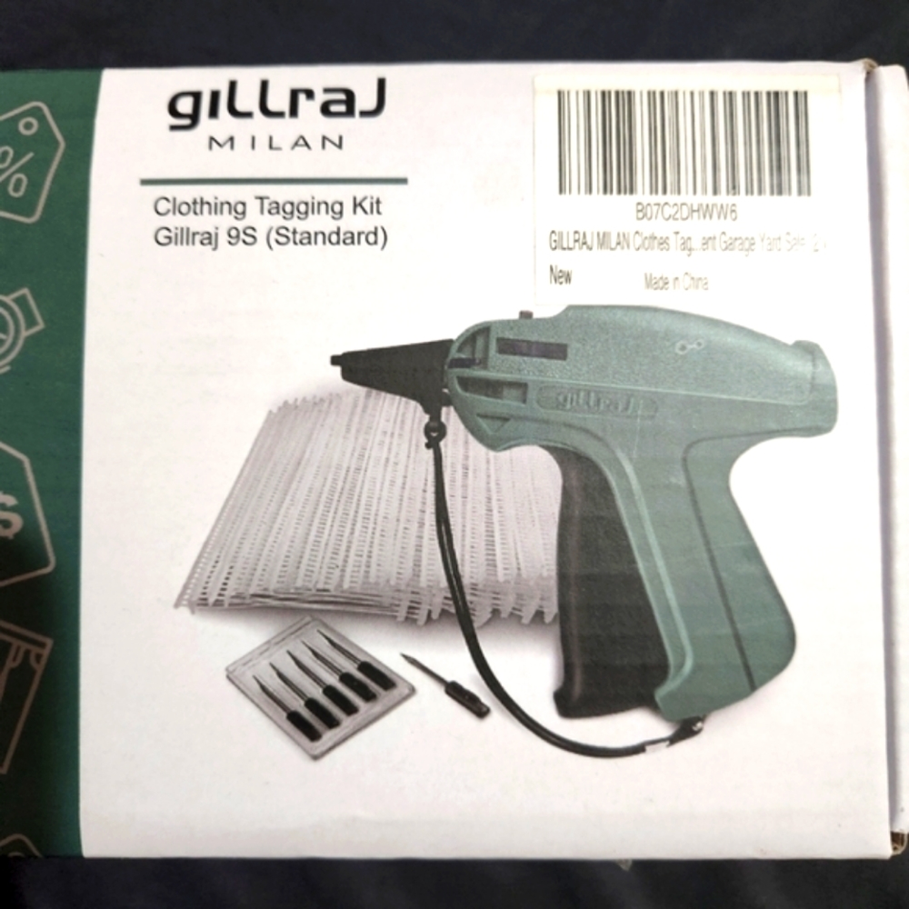 Clothes Tagging Gun kit and 900 price tags - NWT